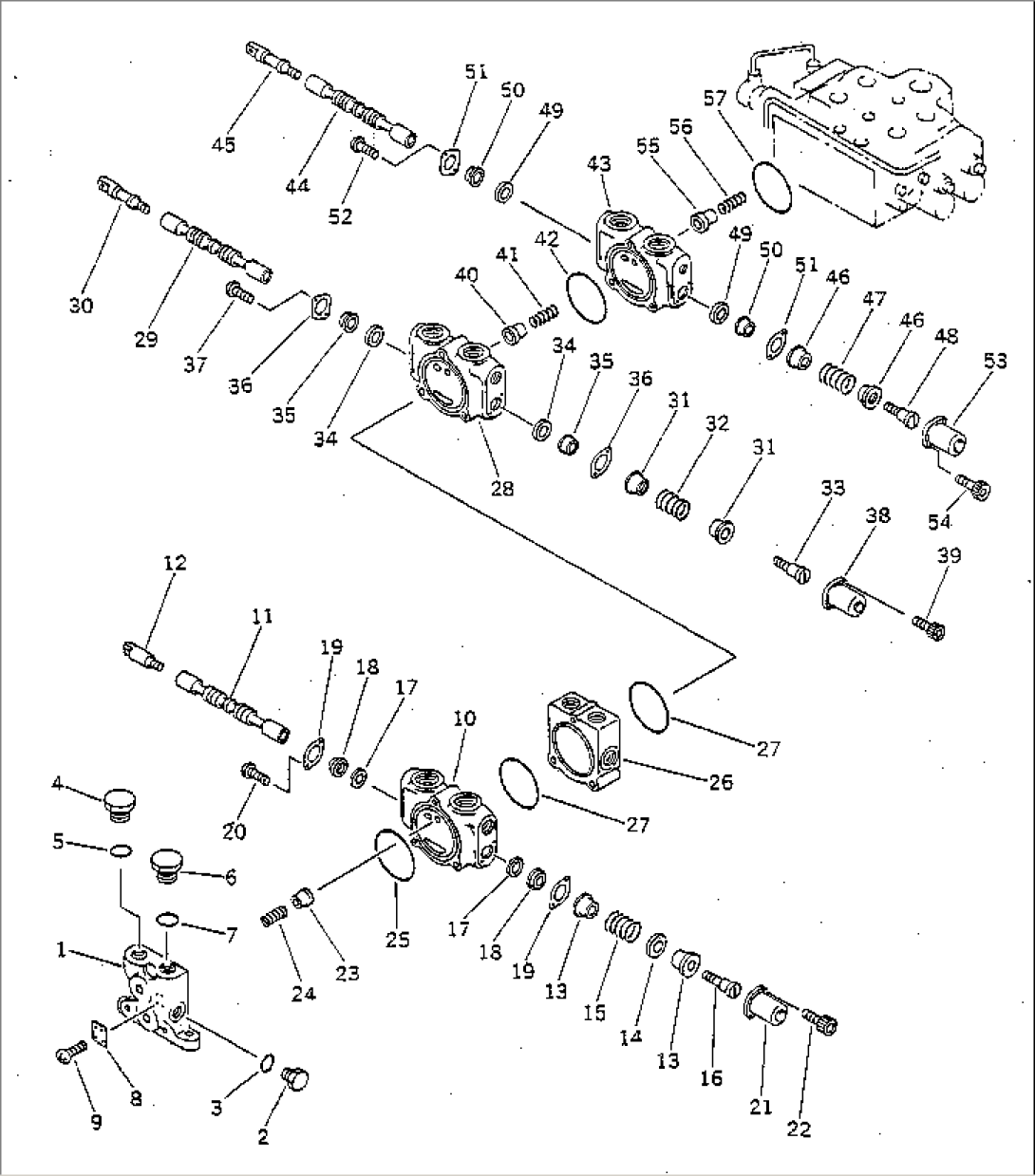 HYDRAULIC CONTROL VALVE (1/4)