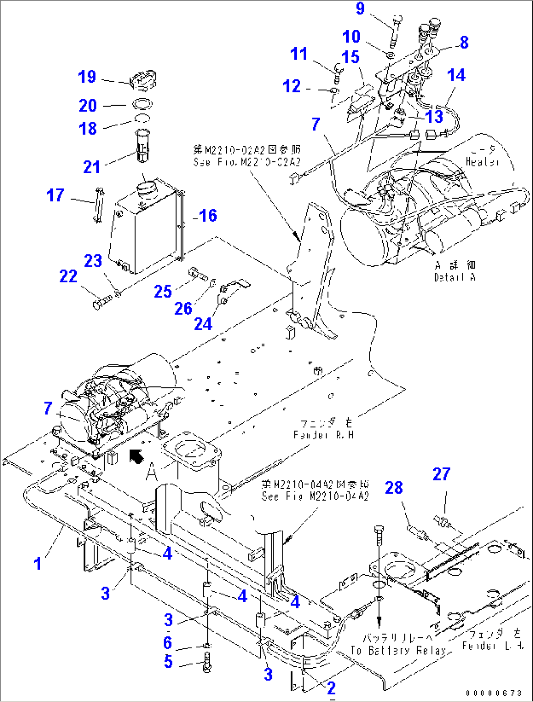 HEATER HARNESS (COLD WEATHER (B) SPEC.)