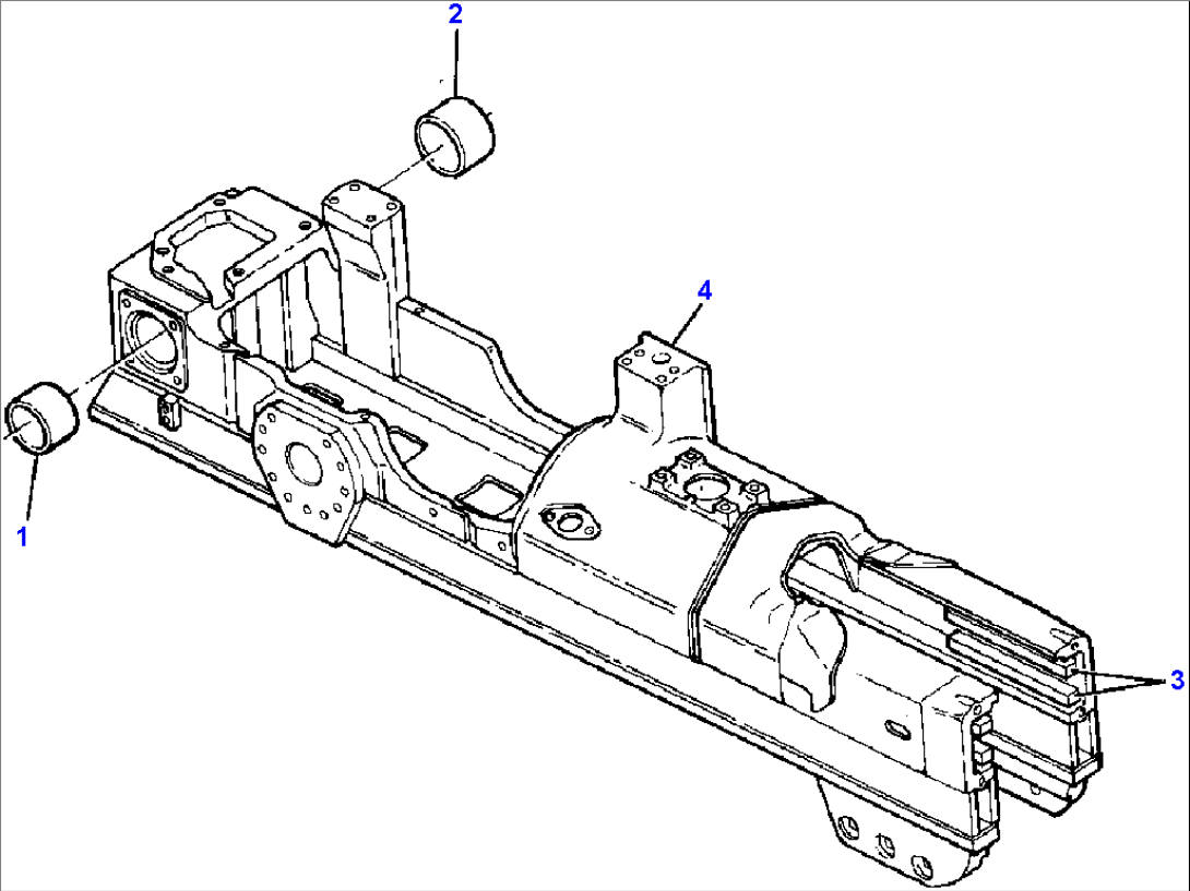 RIGHT TRACK FRAME