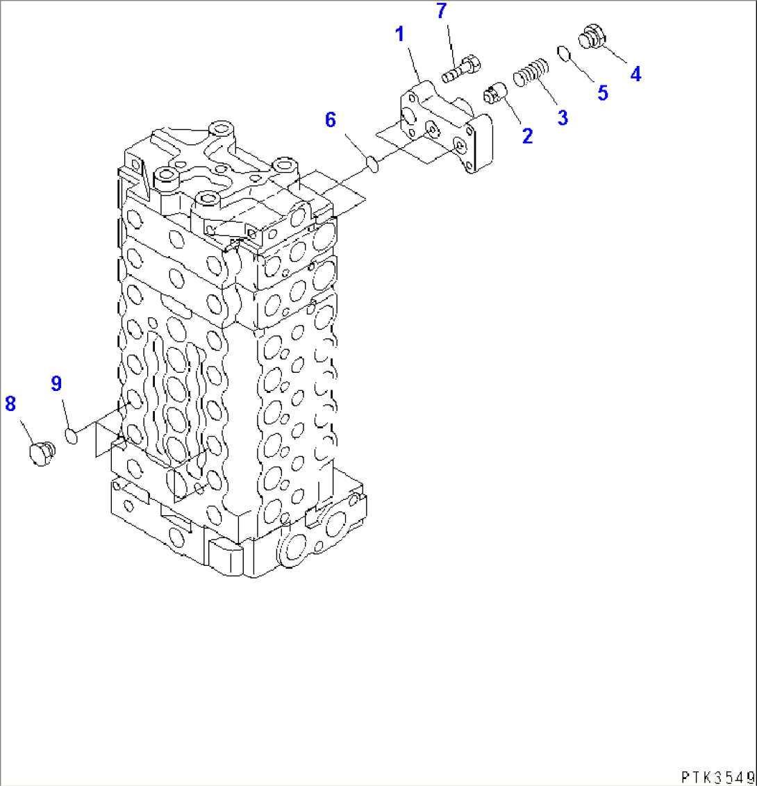 MAIN VALVE (INNER PARTS) (3/11)