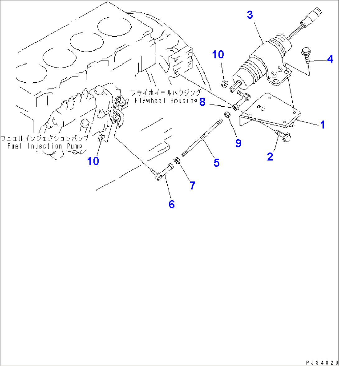 SOLENOID AND MOUNTING(#27795-)