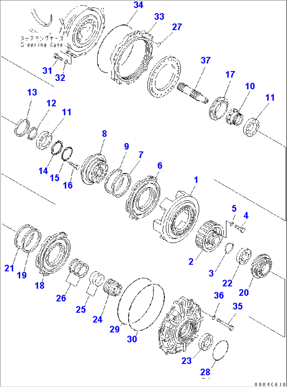 STEERING (5/9) (STEERING CLUTCH AND BRAKE (2/2))(#30001-)