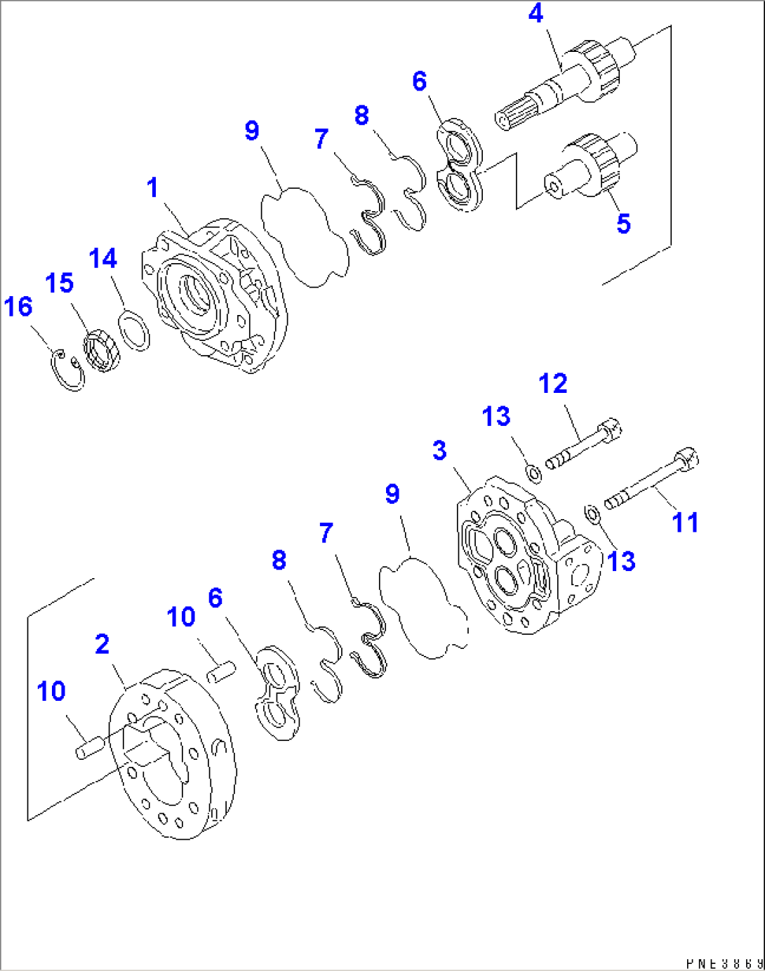 LOADER PUMP(#50001-50034)