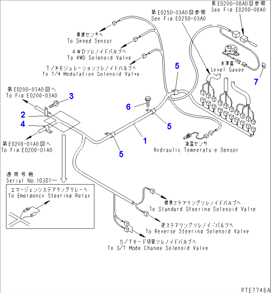 ELECTRICAL (LOWER HARNESS) (TRANSMISSION¤ L.H. SIDE)