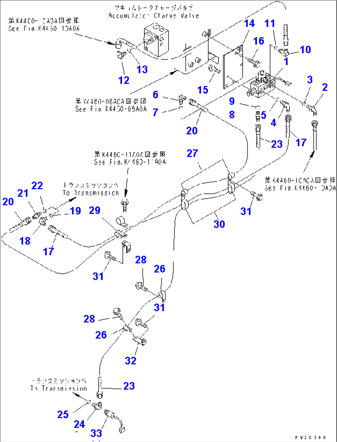 BRAKE CONTROL (EMERGENCY PARKING BRAKE RELEASE LINE)(#52001-)