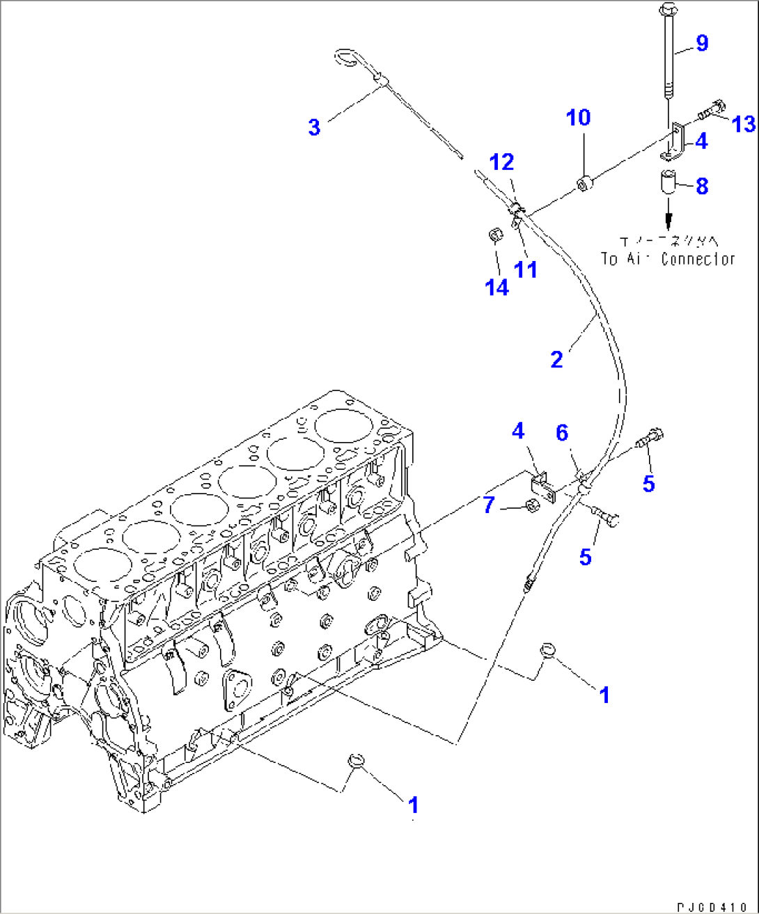 OIL LEVEL GAUGE(#26274903-26312966)