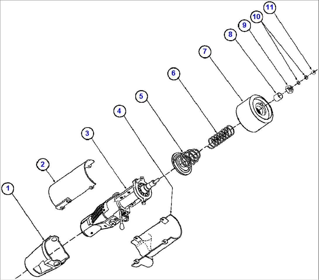STEERING COLUMN ASSEMBLY (PB6880)