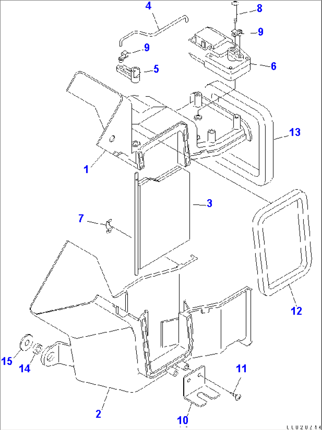 FLOOR FRAME (ELECTRICAL) (DEMOLITION SPEC.)