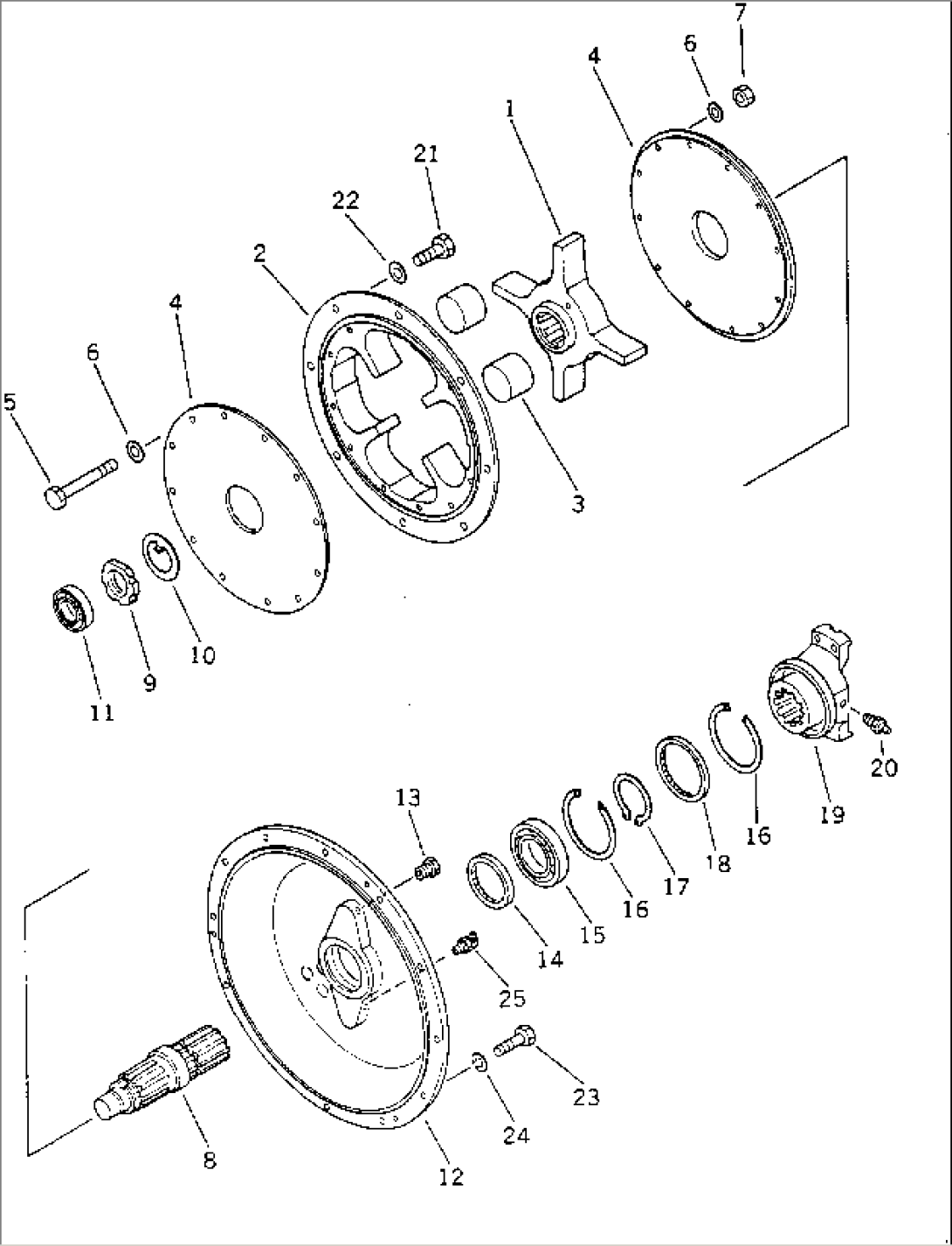 ENGINE OUTPUT SHAFT