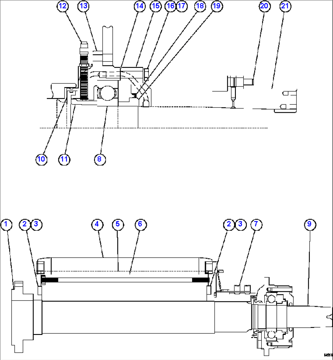 ALTERNATOR - ENGINE MOUNT 2/2