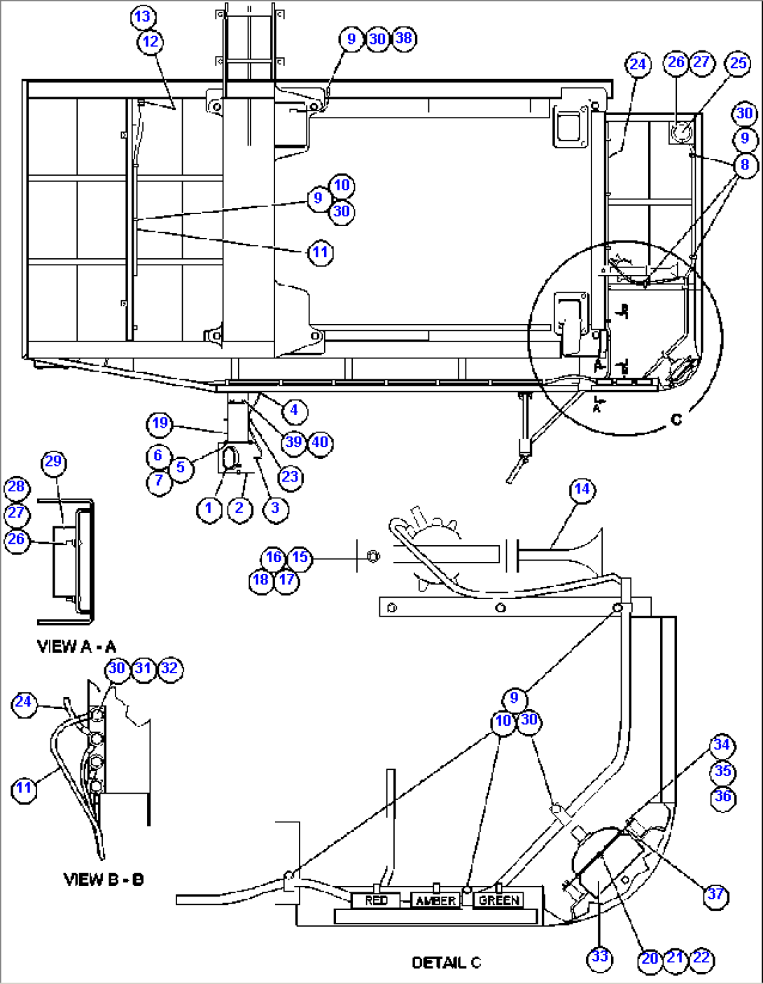 LEFT DECK ELECTRICAL GROUP