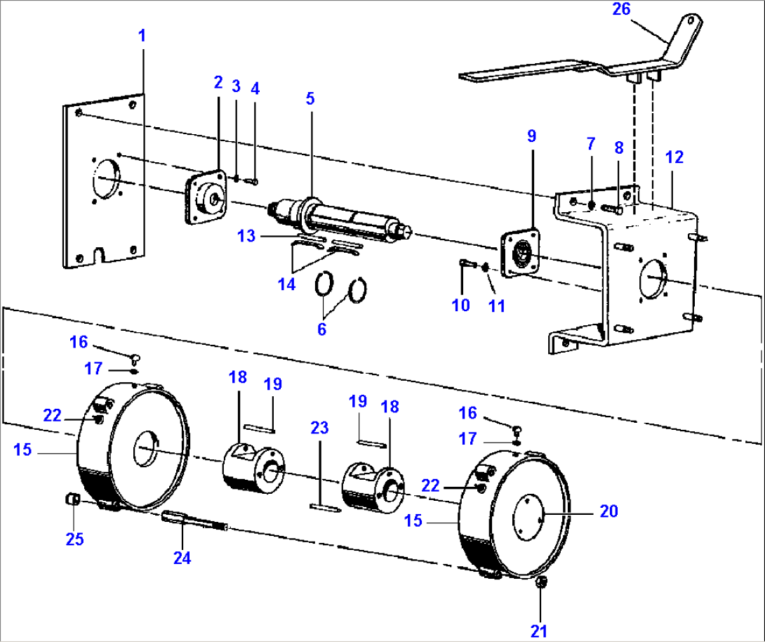 FIG. T0240-01A0 SPRING MOTOR