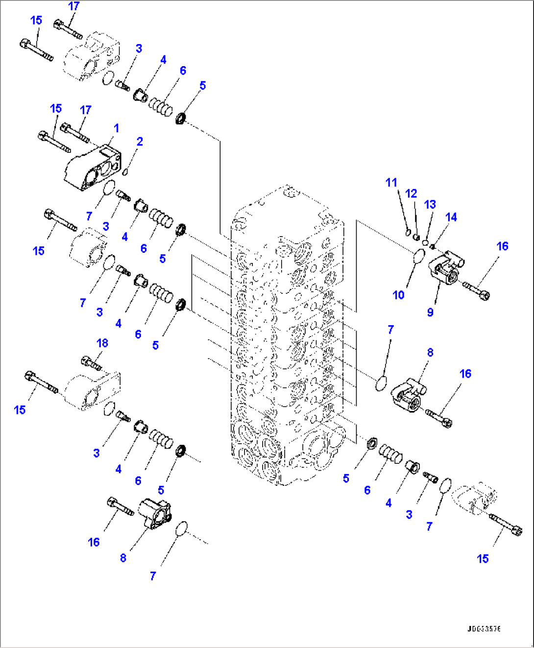 Control Valve, 9-Valve (6/15) (#20509-21000)