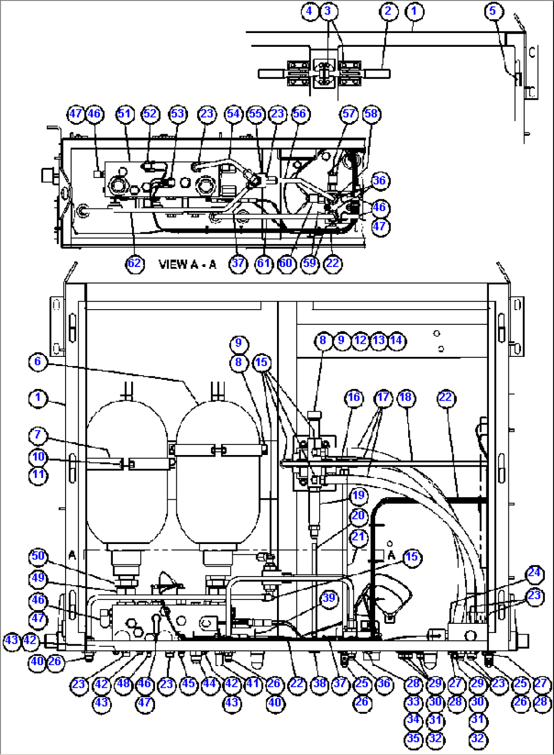 BRAKE CABINET ASSEMBLY