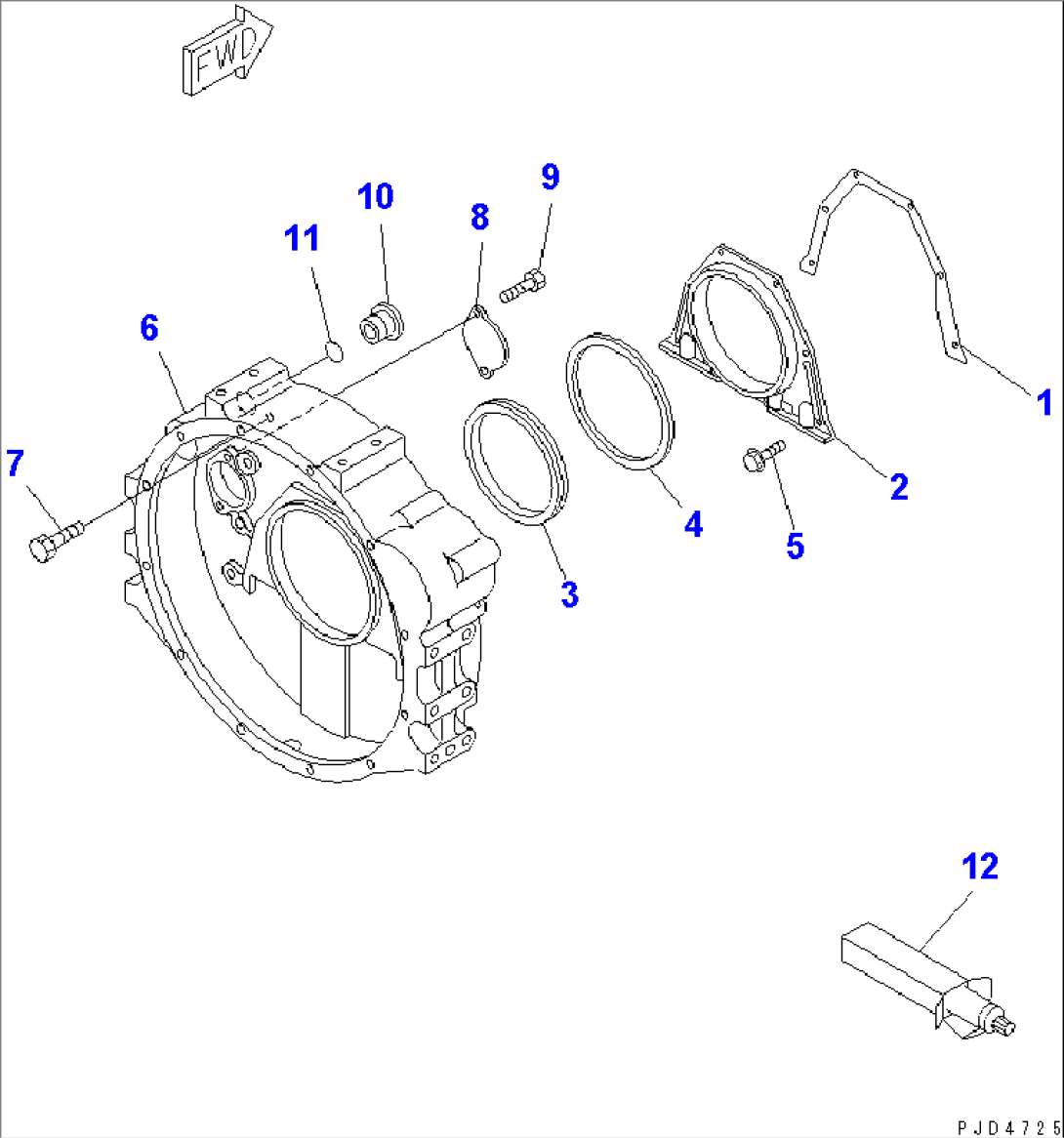 FLYWHEEL HOUSING(#26238879-26253023)