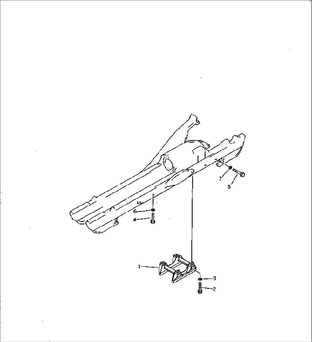 TRACK ROLLER GUARD (MINI SKIRT) (TRIMMING)(#37553-)
