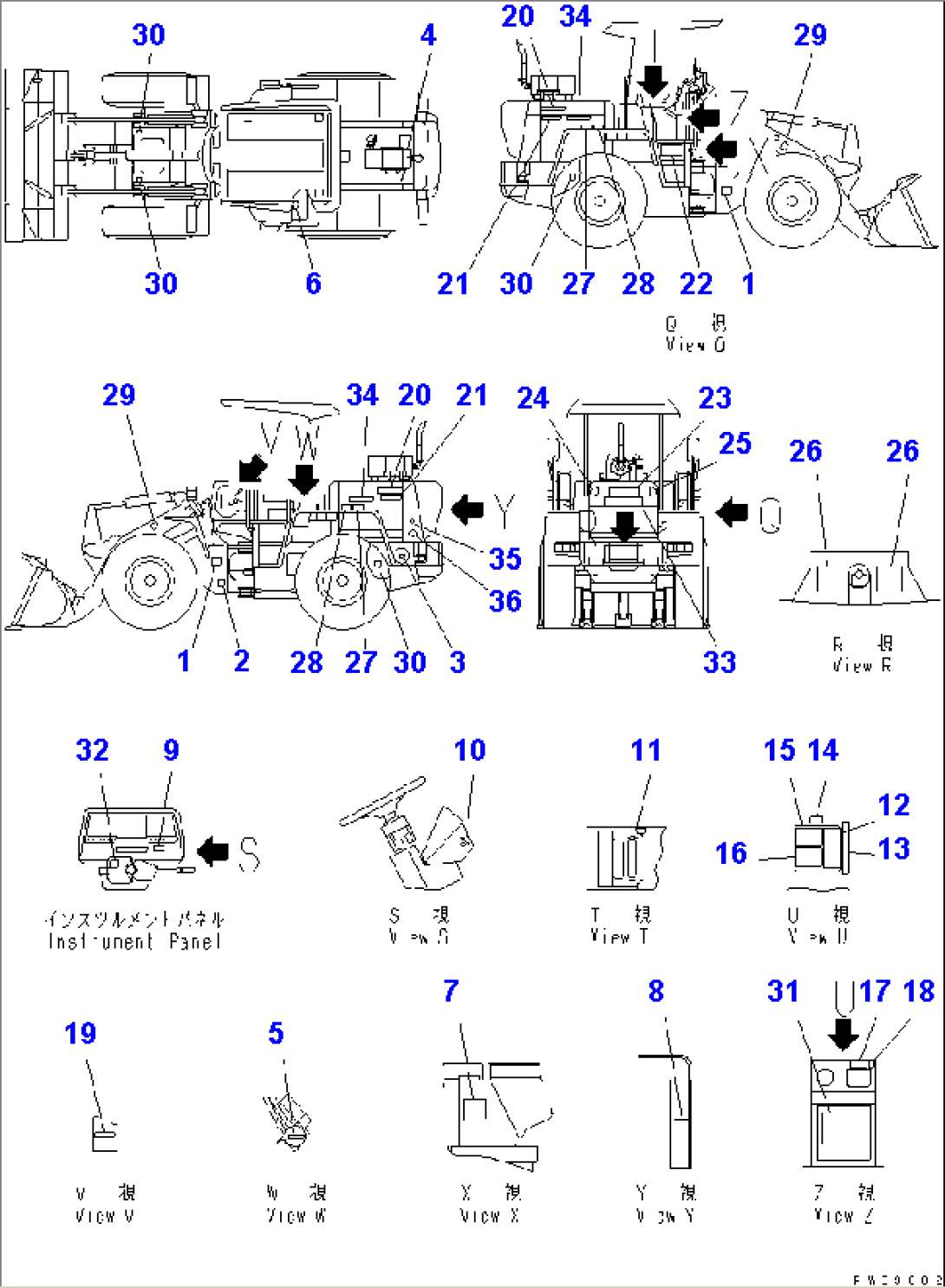 MARKS AND PLATES (JAPANESE) (SUPER SILENT SPEC.)(#53001-54431)