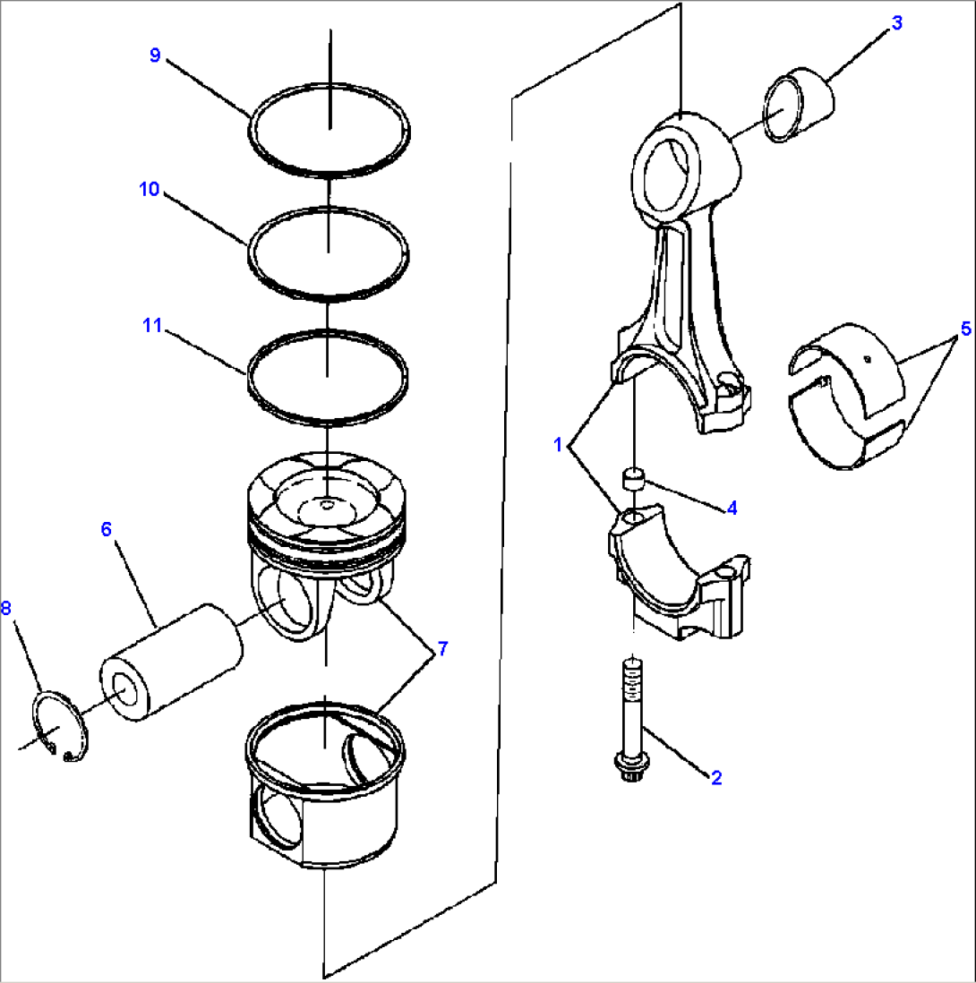 CONNECTING RODS & PISTONS