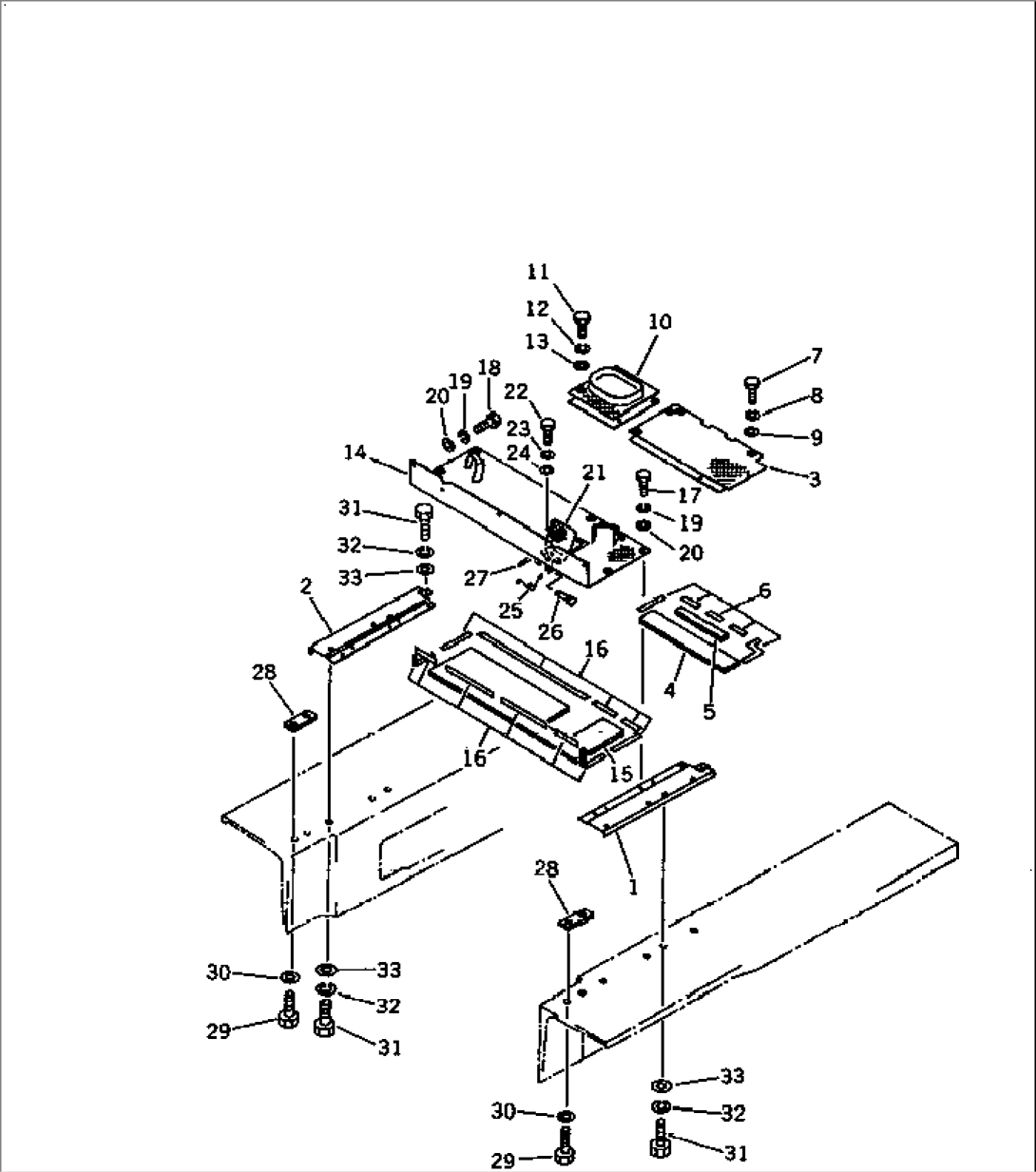 FLOOR (NOISE SUPPRESSION FOR EC) (D60A-8A)(#45330-)
