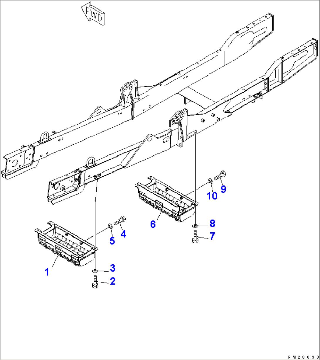 ZURI. CONVEYOR (INNER PARTS) (3M LENGTH) (6/9)(#1005-1505)