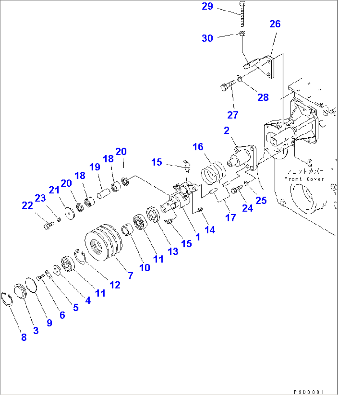 TENSION PULLEY (EC DYNAMIC NOISE SUPPRESSION SPEC.)(#18325-18684)