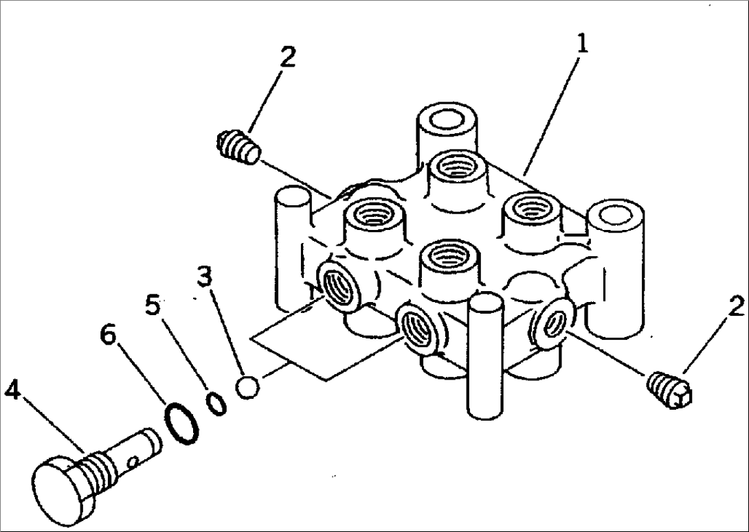 SHUTTLE VALVE¤ R.H.