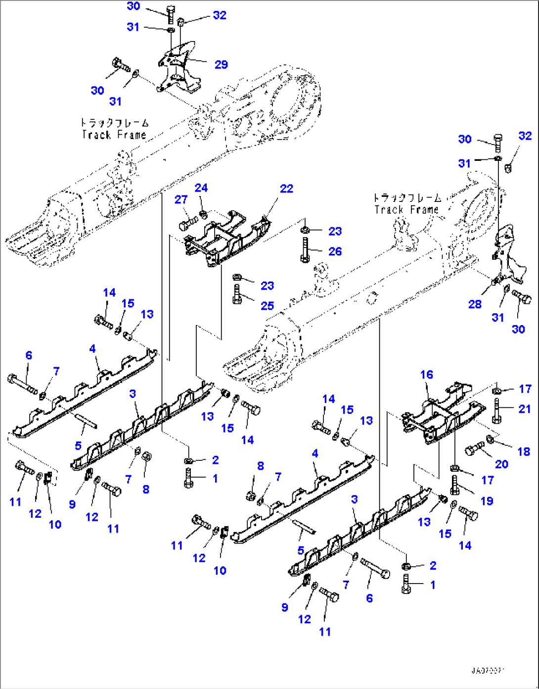 Track Roller Guard, (#30001-31895)
