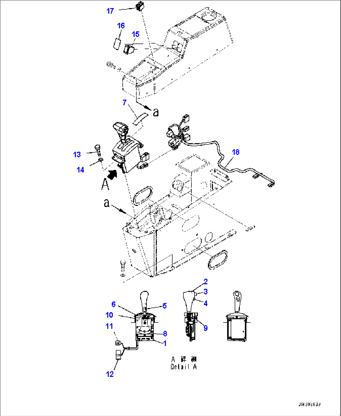 Cab, Console Box (2/2) (#2923-)