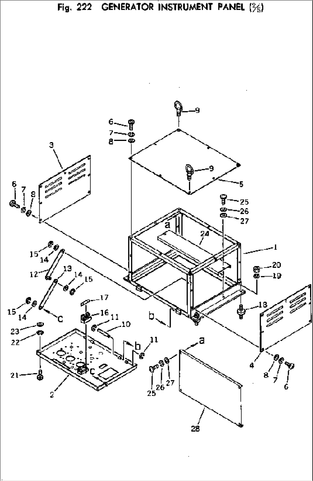 GENERATOR INSTRUMENT PANEL (2/5)