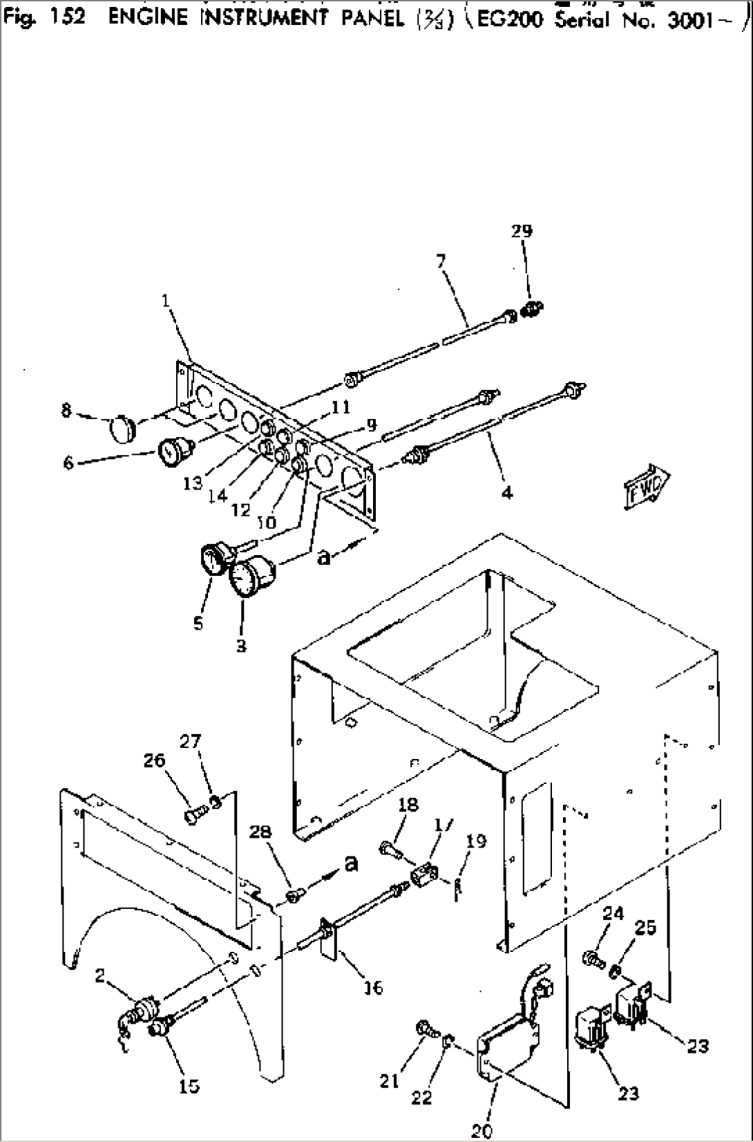 ENGINE INSTRUMENT PANEL (2/3)