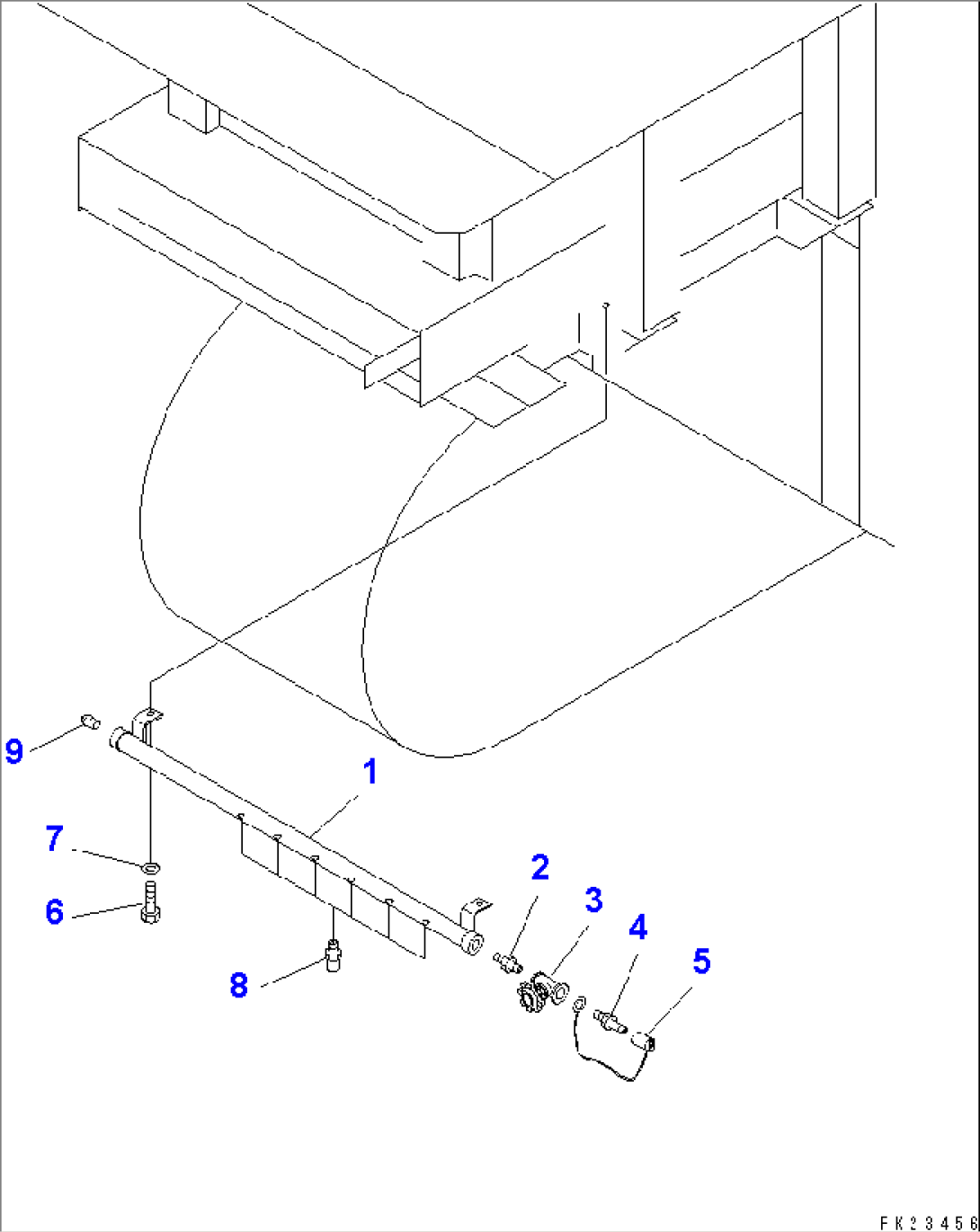 WATER SPRINKLING NOZZLE