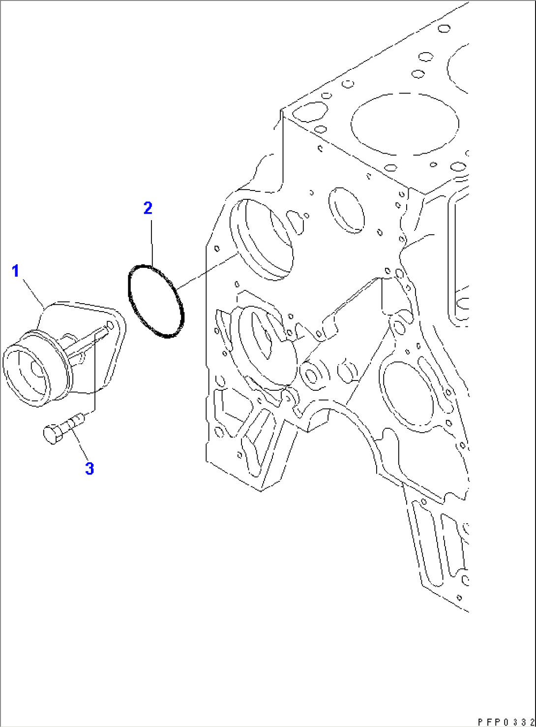 WATER PUMP(#21273646-)