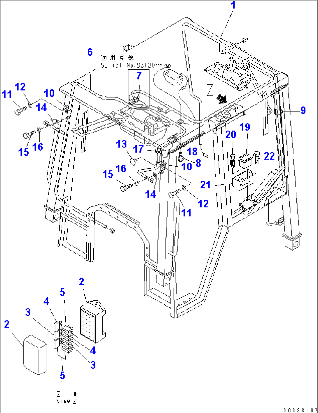 ROPS CAB (ELECTRICAL 3/3)