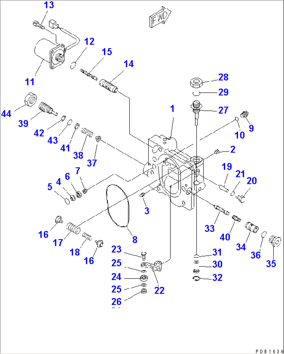 HYDRAULIC PUMP (9/9)