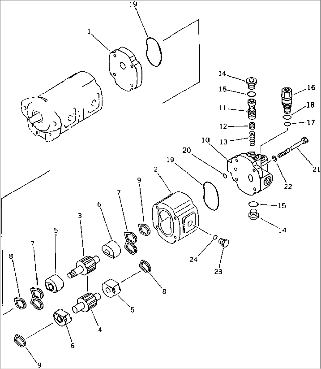 HYDRAULIC PUMP (2/2)