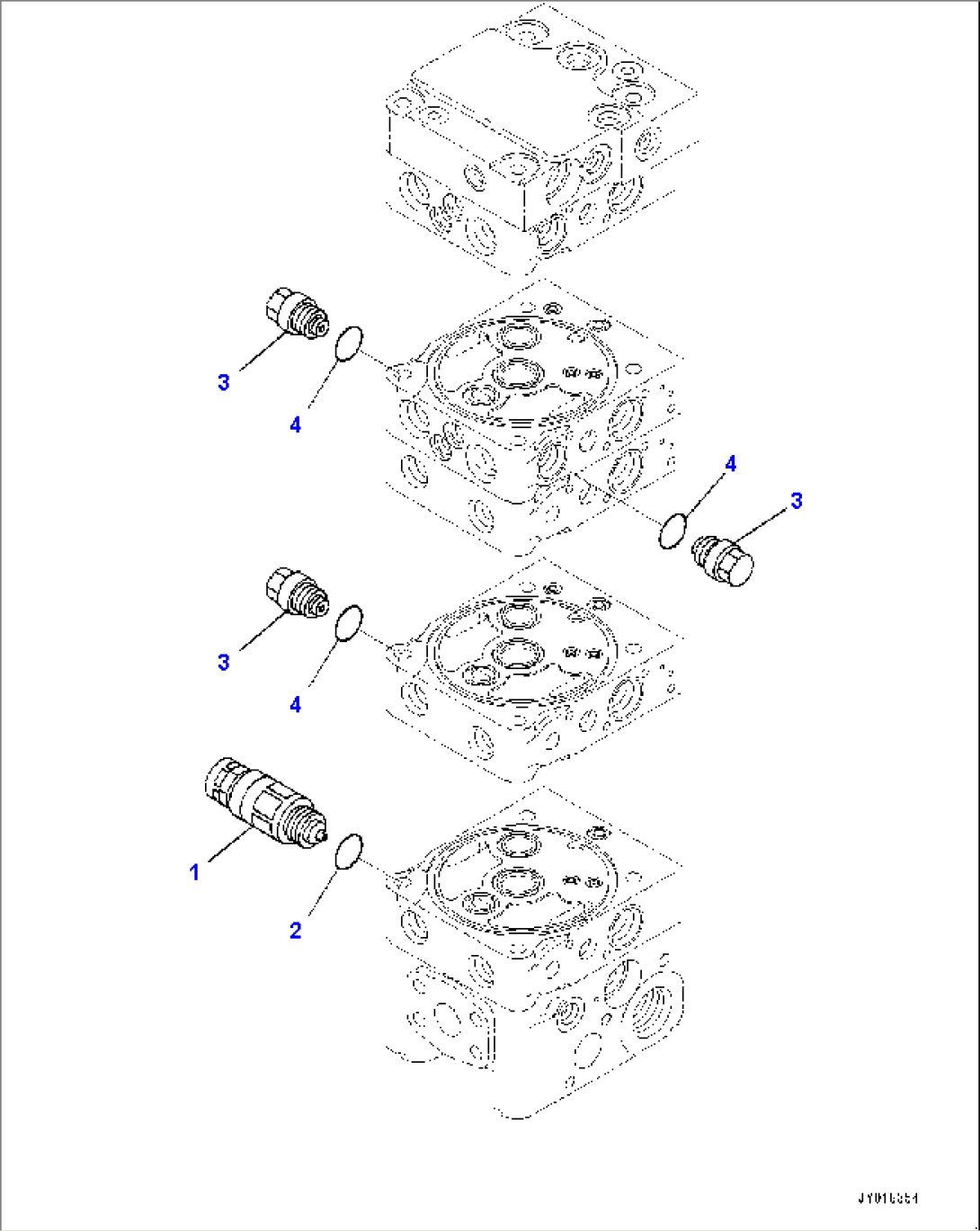 Control Valve, 5-Valve (9/12) (#30001-)