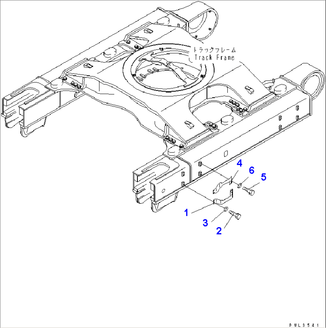 STEP (TRACK FRAME SIDE)(#11001-)