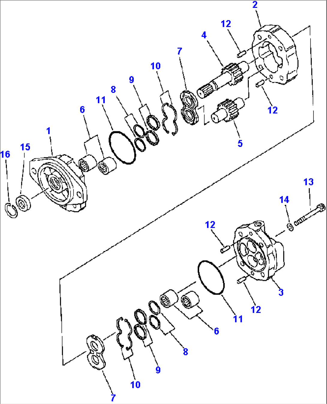 GROUND DRIVEN STEERING PUMP