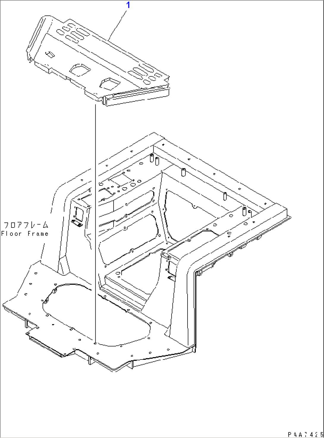 FLOOR MAT (WITH CAB)