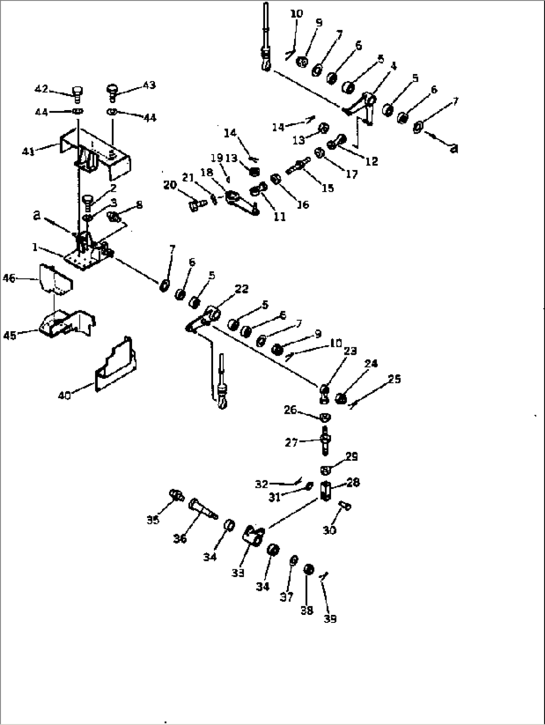 CONTROL LEVER (2/2) (FOR TOWING WINCH)