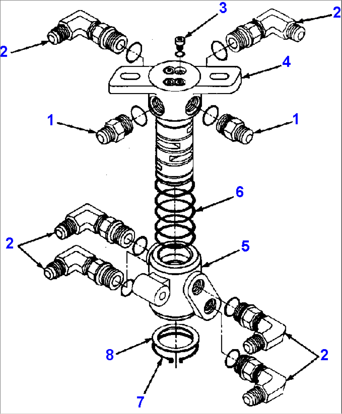 FOUR-WAY SWIVEL BLOCK MOLDBOARD SHIFT & POWER TILT