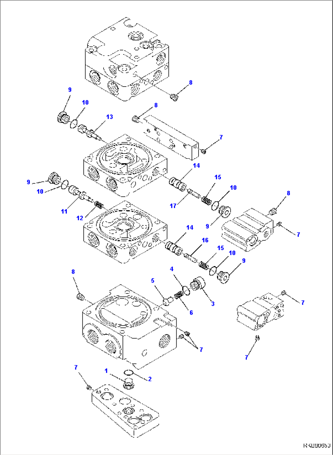 CONTROL VALVE (HIGH FLOW) (5/11)