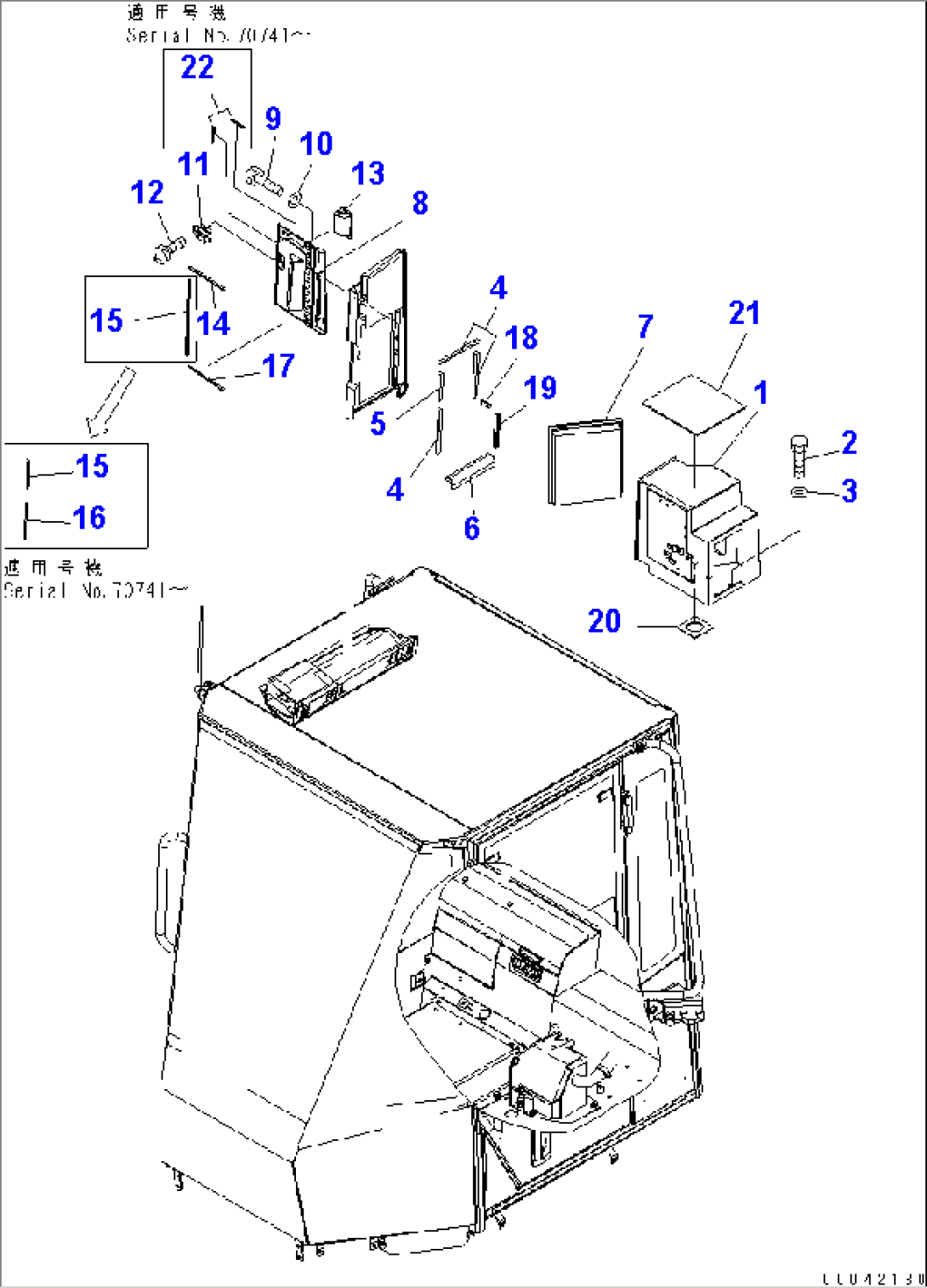 FLOOR (FILTER¤ DAMPER) (AIR CONDITIONER LESS)