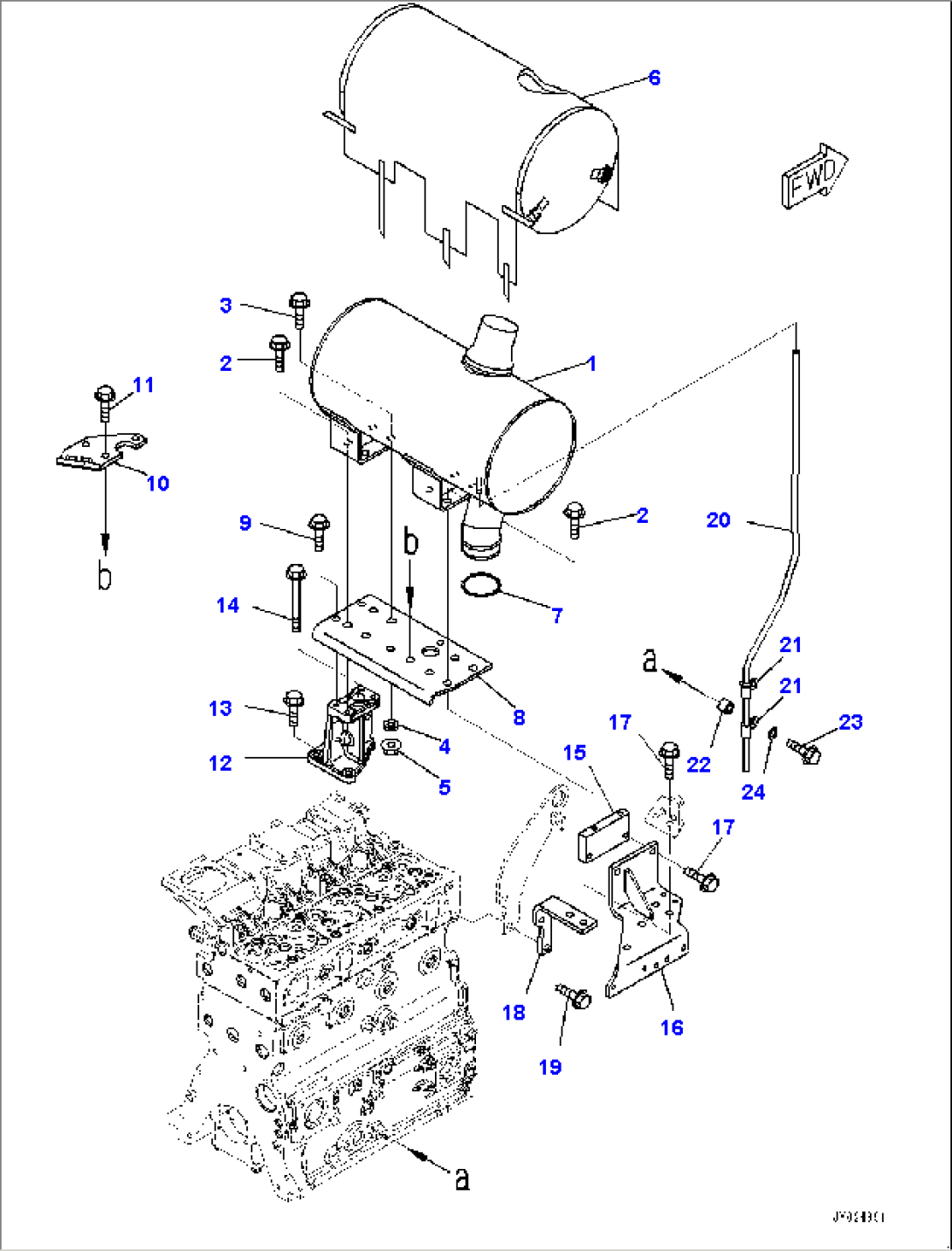 Exhaust Muffler (#506848-)