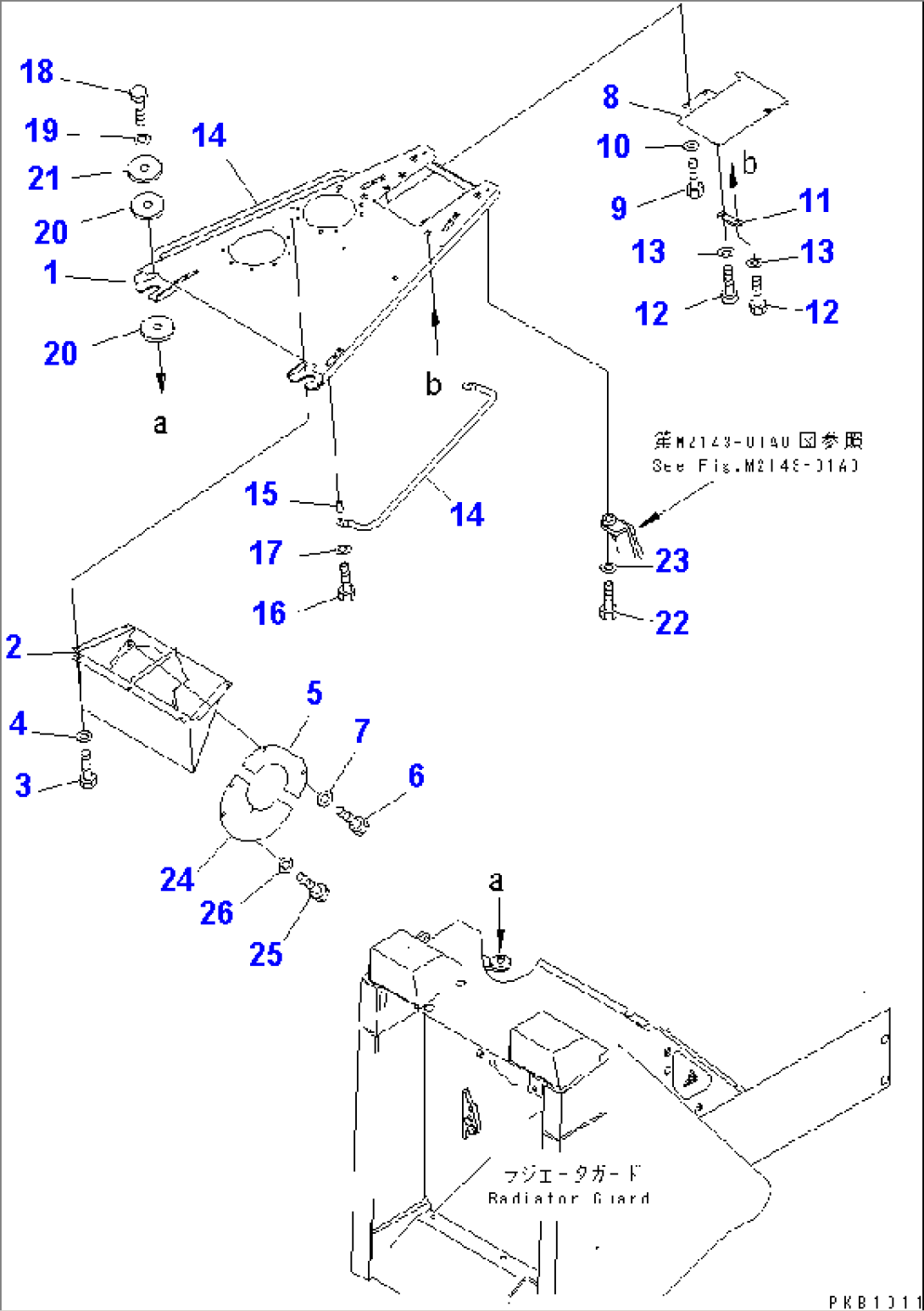 ENGINE HOOD (WITHOUT AIR CONDITIONER) (WITHOUT SIDE COVER) (1/2)