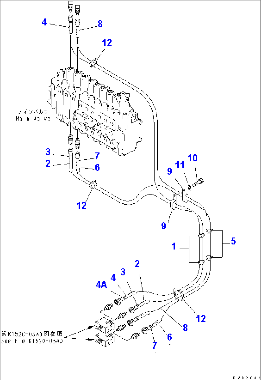 PPC MAIN LINE (ADDITIONAL PPC LINE) (2 ACTUATOR)