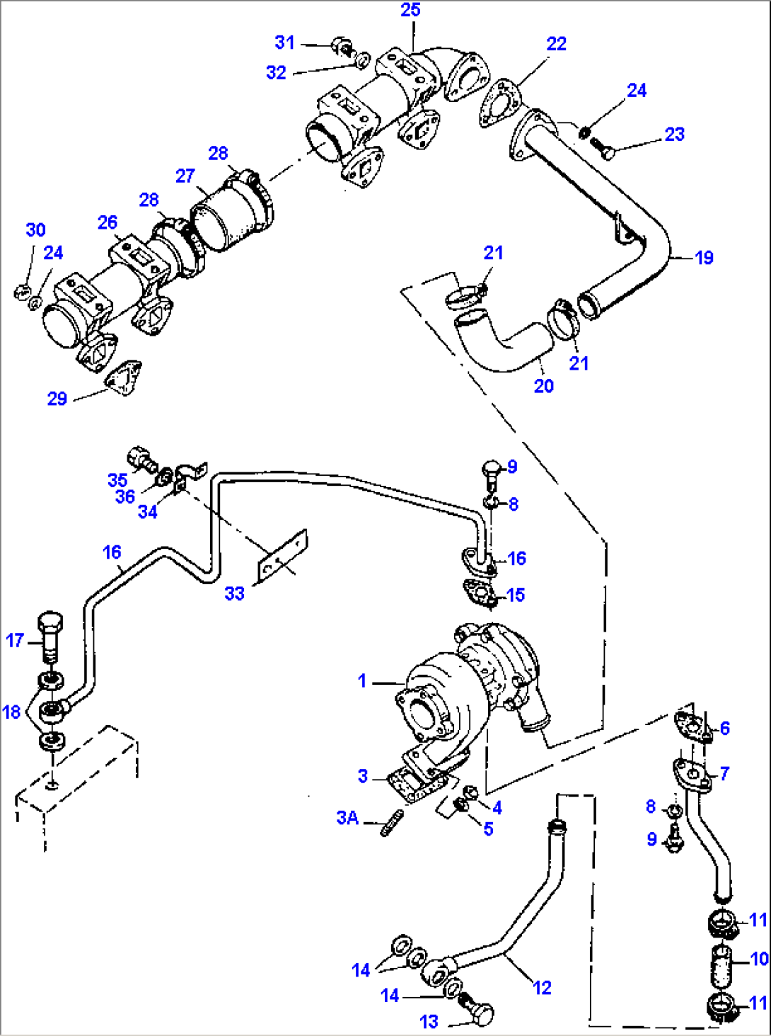 INTAKE MANIFOLD, TURBOCHARGER