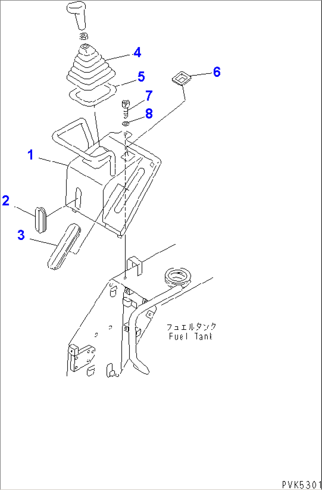 FUEL GUIDE (D21)(#61169-)