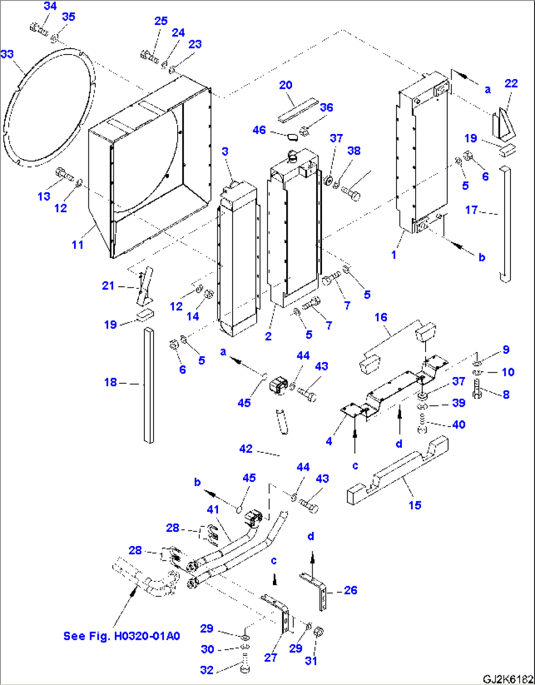 COOLING (OIL COOLER, RADIATOR AND CHARGE OIL COOLER)