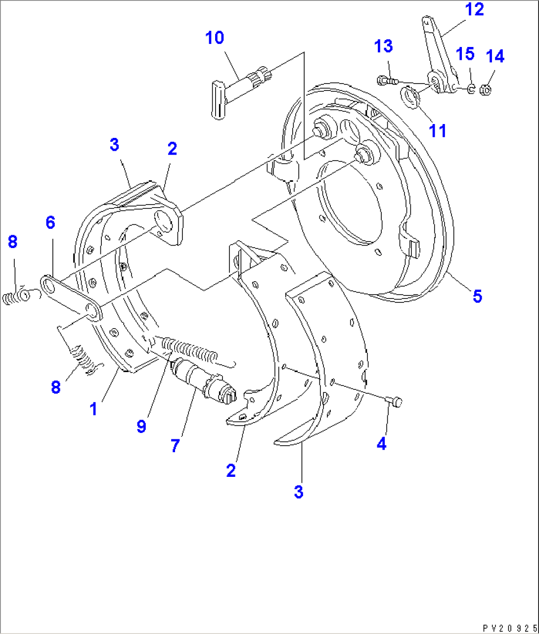 PARKING BRAKE (1/3)(#1001-1311)